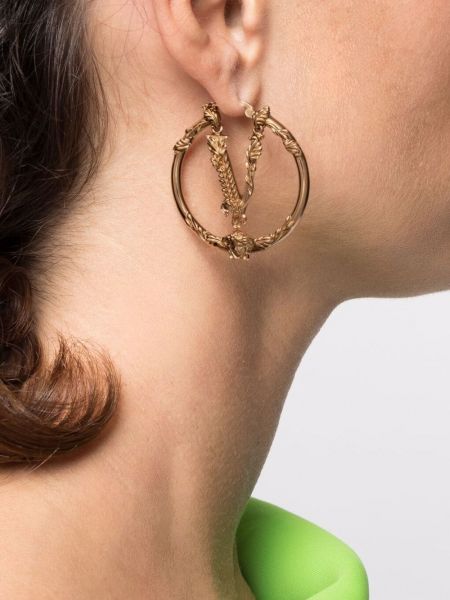 Boucles d'oreilles à boucle Versace