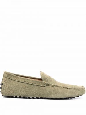 Ruskind loafers Tod's grønn