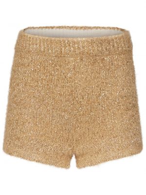 Tweed shorts Nina Ricci beige