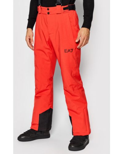 Pantaloni tuta Ea7 Emporio Armani rosso