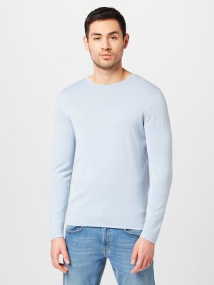 Пуловер S.oliver светлосиньо