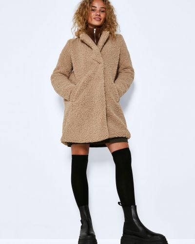 Cappotto invernale Noisy May beige
