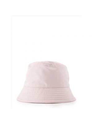 Nylonowa czapka Prada różowa