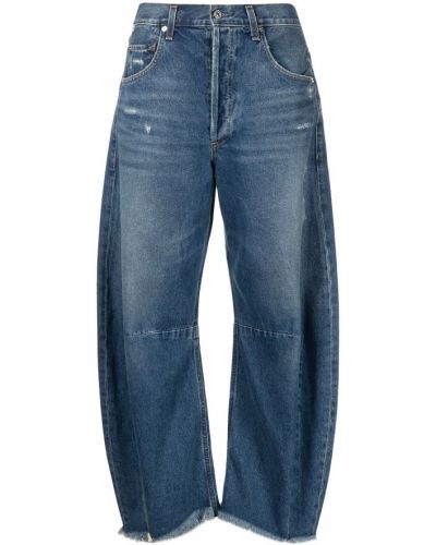 Jeans taille haute slim Citizens Of Humanity bleu
