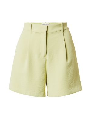 Pantaloni plissettati Abercrombie & Fitch verde
