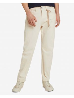 Priliehavé džínsy s rovným strihom Tom Tailor Denim biela