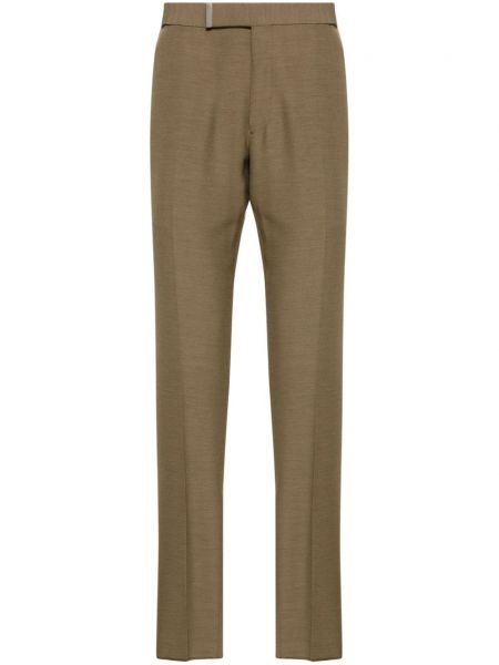 Pantalon plissé Tom Ford marron
