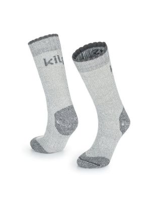 Κάλτσες από μαλλί merino Kilpi γκρι