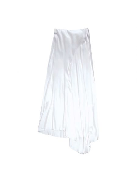Falda larga Jucca blanco