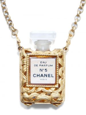Naszyjnik Chanel Pre-owned złoty