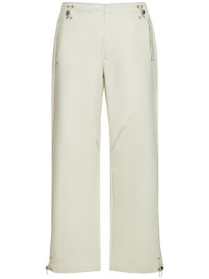 Pantalones de algodón Seventh blanco