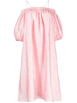 Миди рокля Stine Goya розово