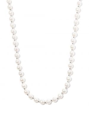 Stříbrný náhrdelník s perlami Hatton Labs