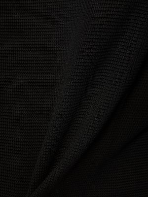 Viskózové mini šaty Anine Bing černé