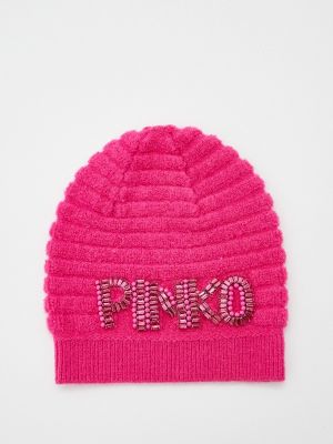 Розовая шапка Pinko