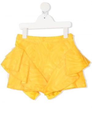 Mini sukně Caroline Bosmans, žlutá