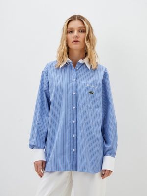 Рубашка Lacoste голубая