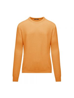 Sweter z okrągłym dekoltem Bomboogie pomarańczowy