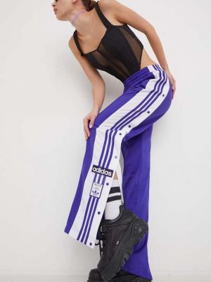 Spodnie sportowe Adidas Originals Fioletowe