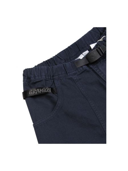 Pantalones rectos de algodón retro Gramicci azul