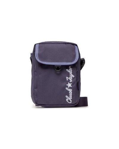 Фиолетовая сумка через плечо Converse