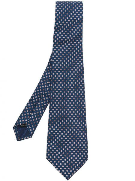 Hedvábná kravata Christian Dior modrá