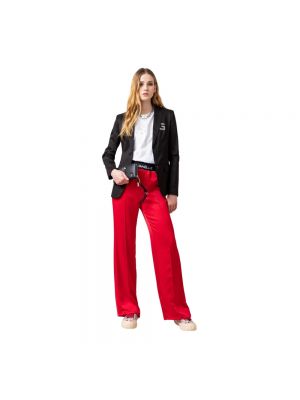 Spodnie Gaëlle Paris czerwone
