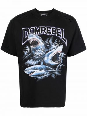 T-shirt z printem Domrebel