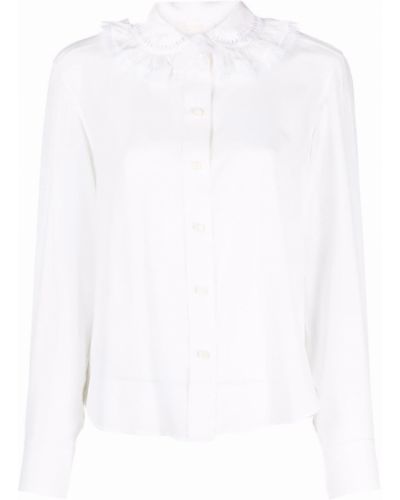 Camisa de encaje Chloé blanco