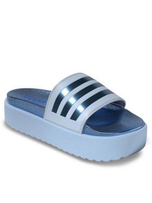 Platform talpú papucs Adidas kék