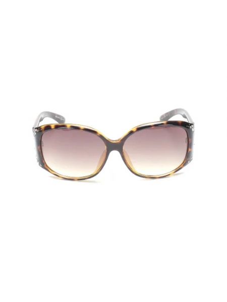 Okulary przeciwsłoneczne retro Dior Vintage brązowe