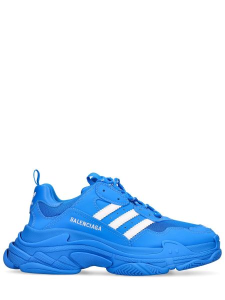 Sneakers Balenciaga Triple S μπλε