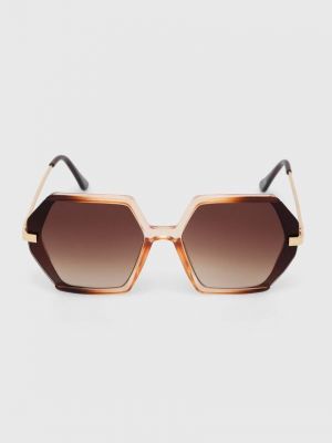 Okulary przeciwsłoneczne Aldo brązowe