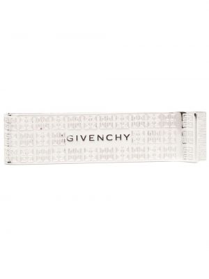 Krawat Givenchy srebrny
