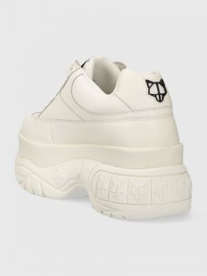 Bőr sneakers Naked Wolfe fehér