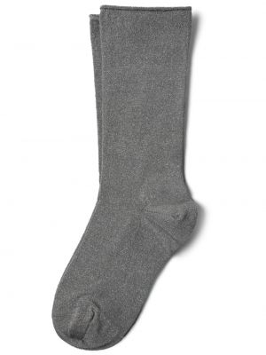 Kašmírové ponožky Brunello Cucinelli šedé