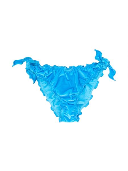 Welurowy bikini Mc2 Saint Barth niebieski