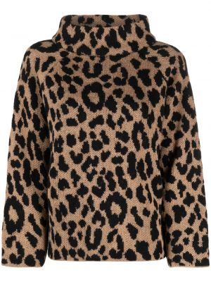 Pulover z leopardjim vzorcem Kate Spade