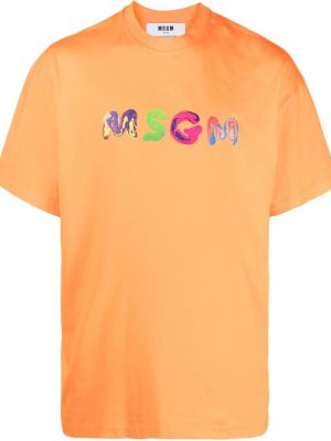 T-shirt Msgm orange