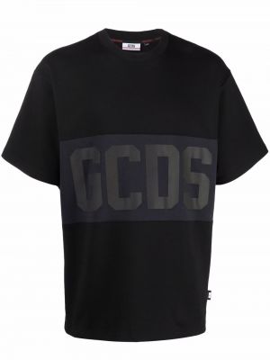 Camiseta con estampado Gcds negro