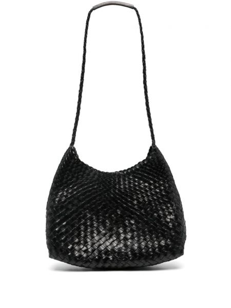 Kožená kabelka Dragon Diffusion čierna