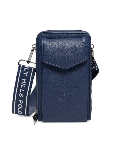 Чанта през рамо Beverly Hills Polo Club синьо