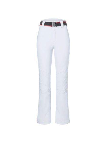 Białe spodnie relaxed fit Bogner