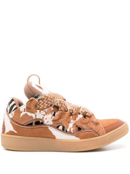 Læder sneakers Lanvin hvid