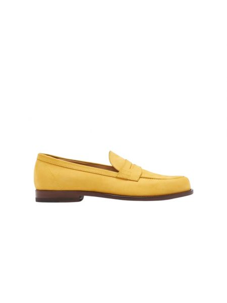 Nubuk loafers Scarosso gelb