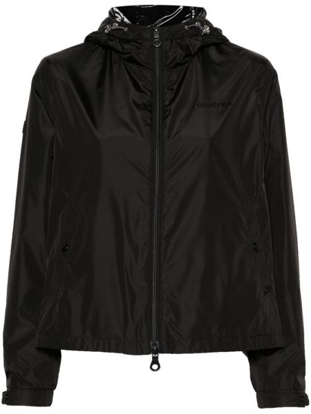 Blouson bomber à capuche Duvetica noir