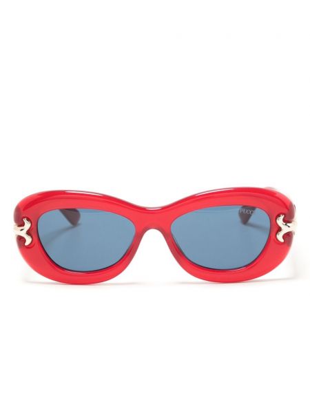 Sonnenbrille mit print Pucci