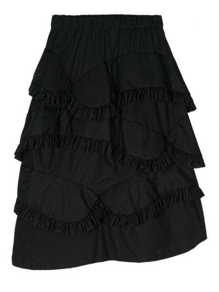 Spódnica bawełniana Noir Kei Ninomiya czarna
