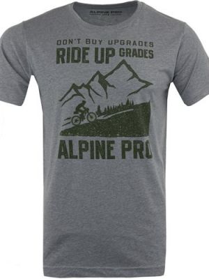 Polo marškinėliai Alpine Pro pilka