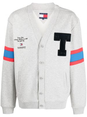 Памучен жилетка Tommy Hilfiger сиво